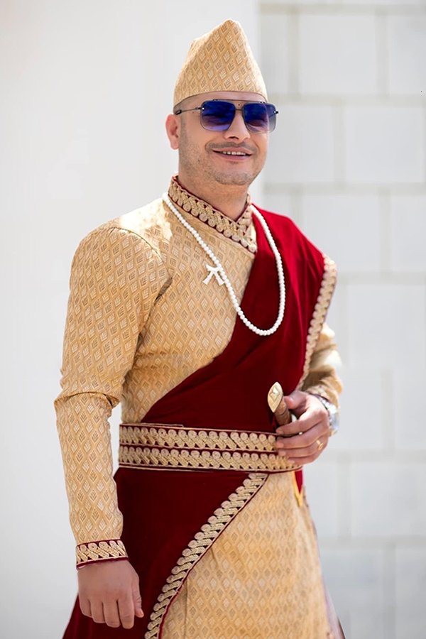 Royal Brocade Daura Suruwal