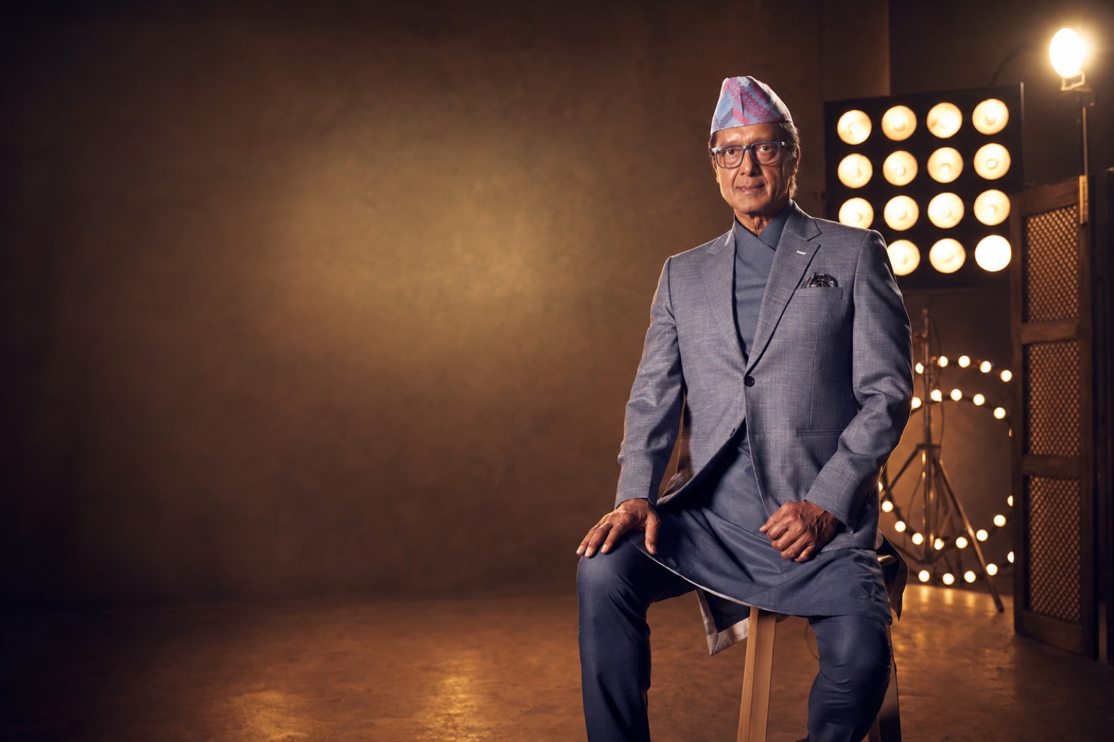 Traditional Nepali attire - Daura Suruwal and Dhaka